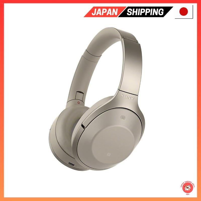 Direct from Japan Sony SONY Wireless Noise Canceling Headphones MDR 1000X Bluetooth High Res Compatible with Microphone Gray Beige MDR 1000X C Shopee Singapore