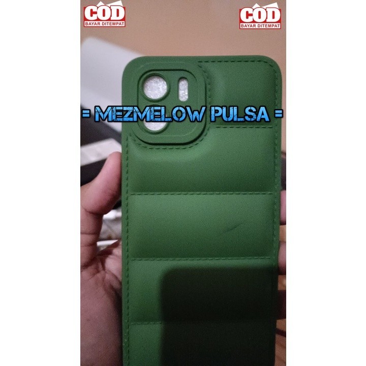 Silicone Case Casing Bantal Caseng Gembung Case XIAOMI REDMI A1 / XIAOMI REDMI A2 - Gambar 2