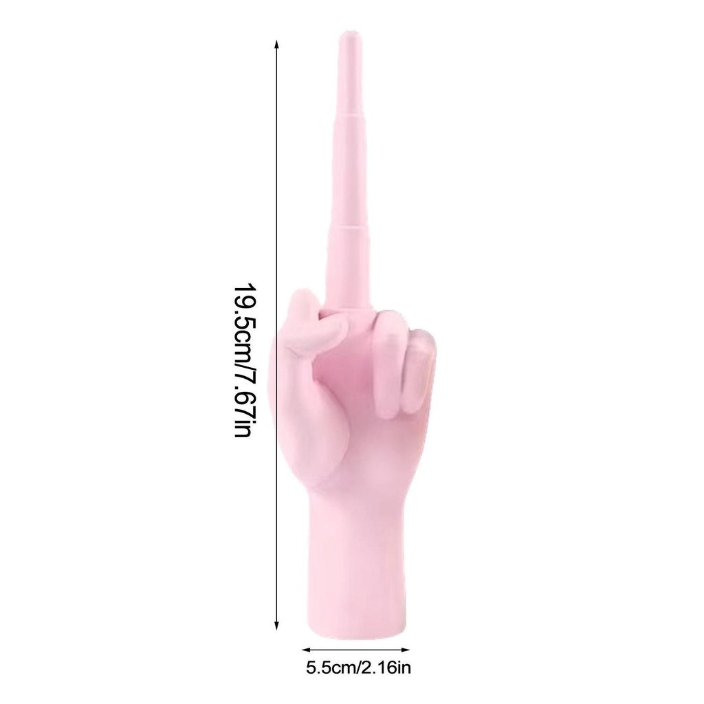 3D Collapsing Middle Finger Distinctive Style Retractable Funny Gag ...