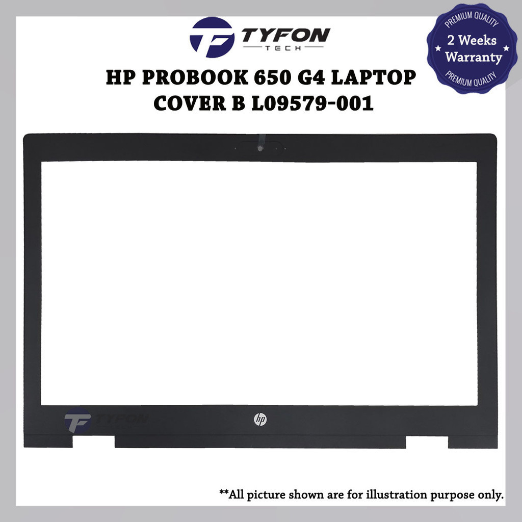 HP Probook 650 G4 650 G5 LCD Front Trim Cover Bezel Plastic with