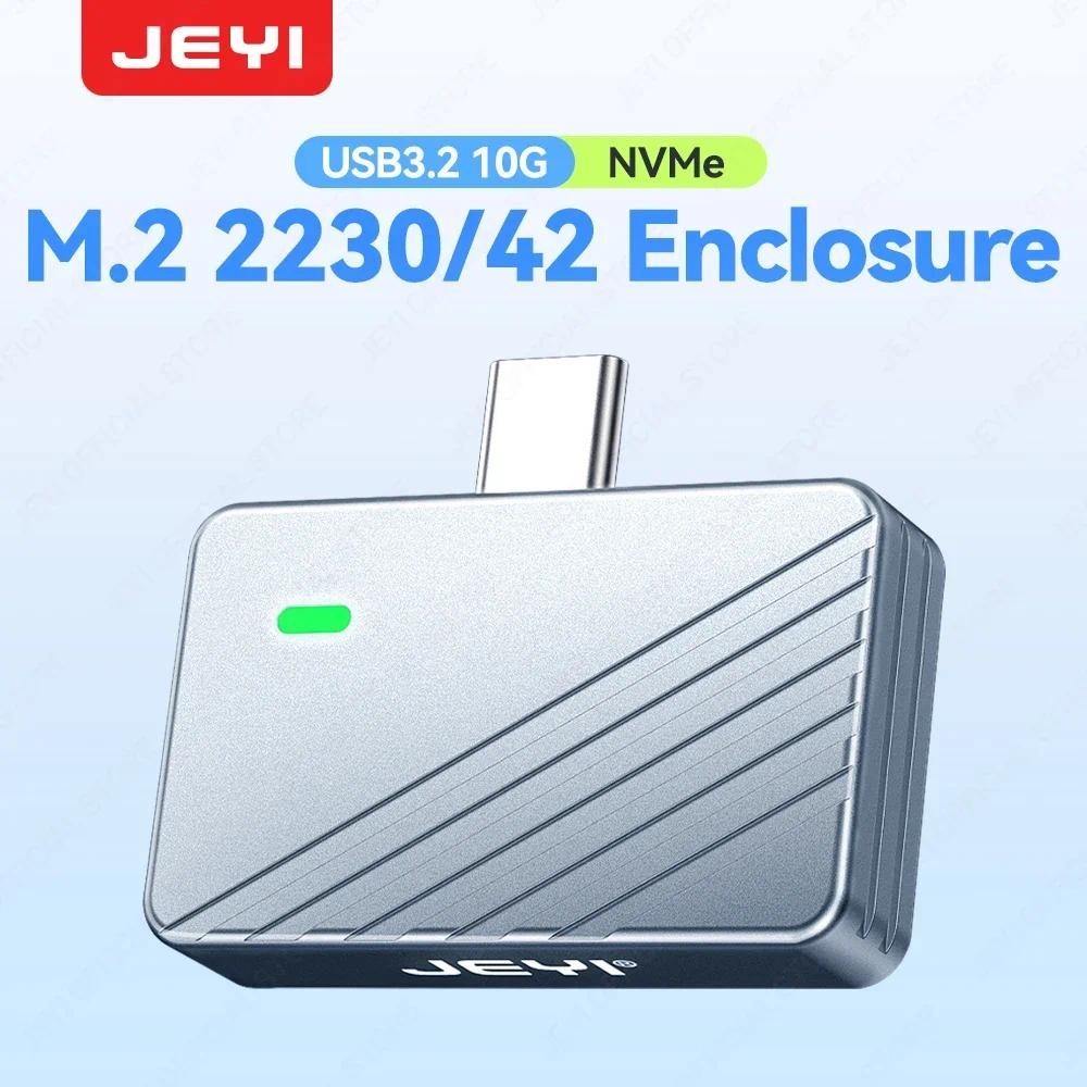 JEYI 2242 2230 M.2 NVMe Direct-attach SSD Enclosure USB 3.2 10Gbps ...