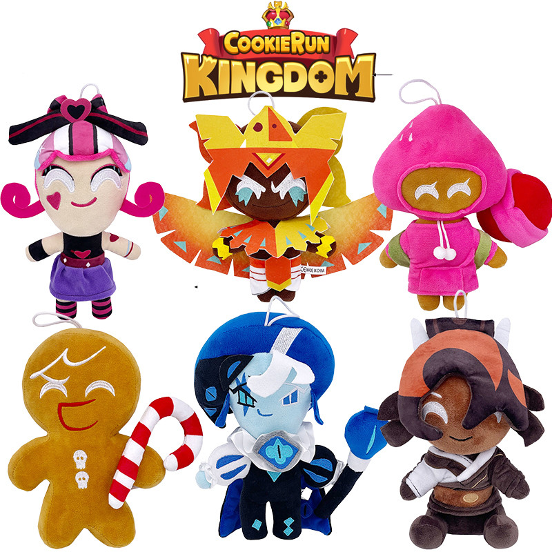 IN US] COOKIE RUN Kingdom Ovenbreak Gingerbrave Plush Doll Cushion Final Stock - Foto 7
