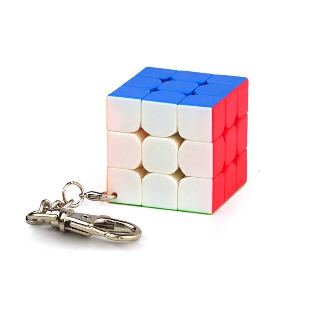 MoYu 3x3 Speed Cube KeyChain Mofangjiaoshi Mini 3x3x3 Speed Cube 35mm ...