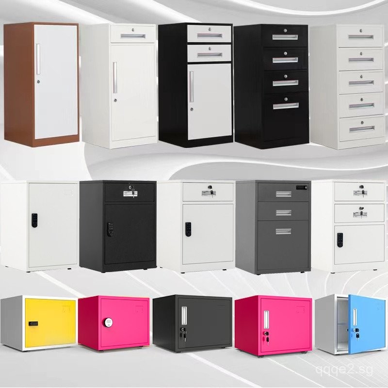 Single Door Metal File Cabinet for Food Additives, Small Household ...