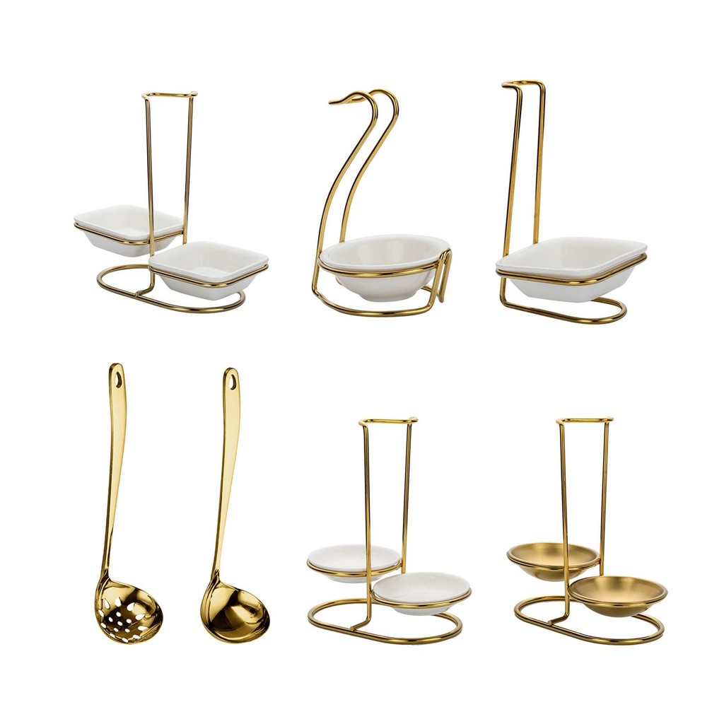 [yiodusi] Upright Ladle Holder Ladle Holder for Food Restaurant Counter ...