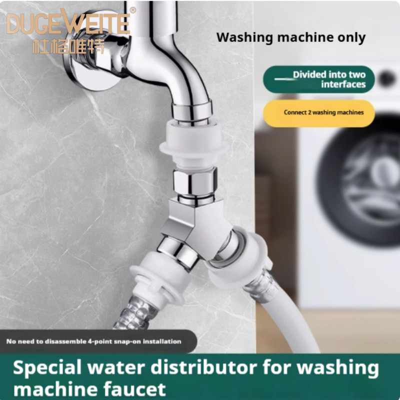 [Ready Stock] Three-Way Water Divider All Copper Live Connection ...