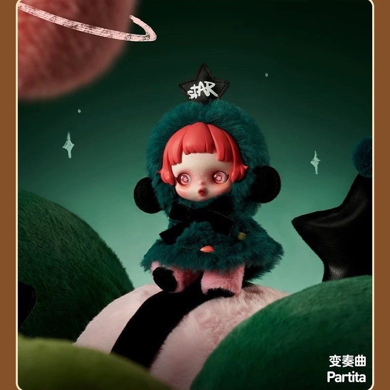 keychain POPMART SKULLPANDA Winter Movement Series Plush Doll