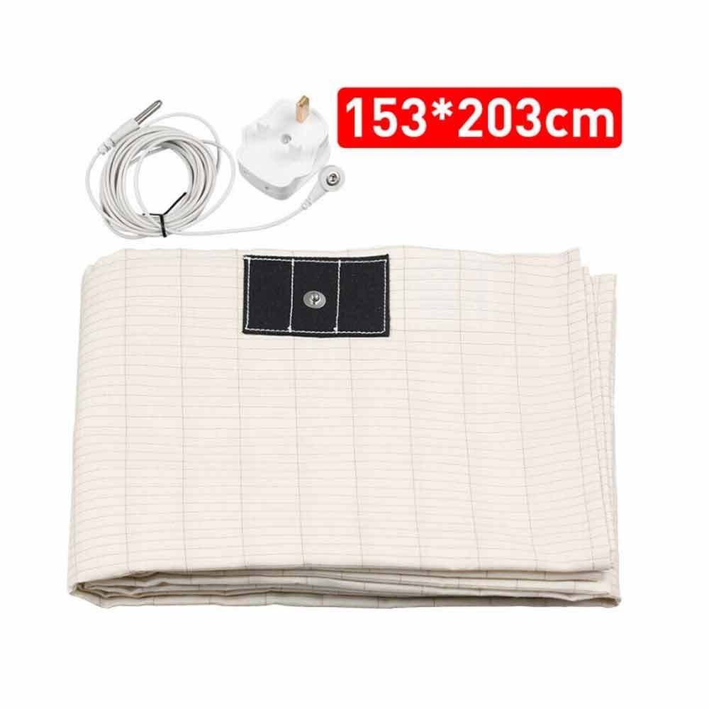 Bed Earthing Sheet Grounding Sheet Mat & Conductive Copper Cord +UK ...