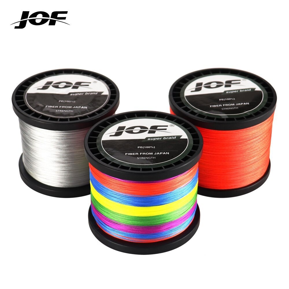 Jof 8 strands 1000m fishing line braided fishing line Multifilament ...