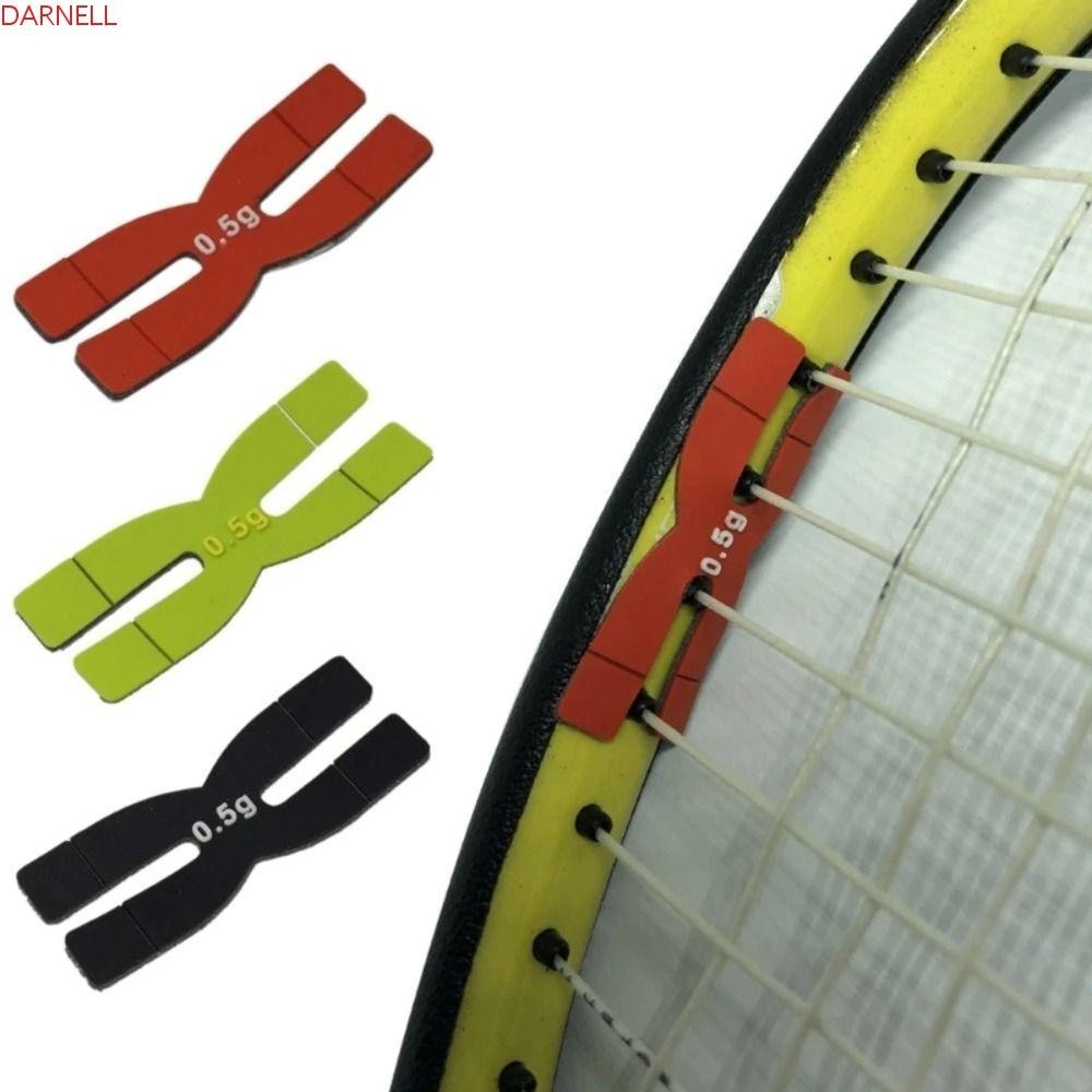 DARNELL Tennis Lead Tape, Silicone Removal 0.5g Racket Head Strips, 0.5g Easy Installation H
