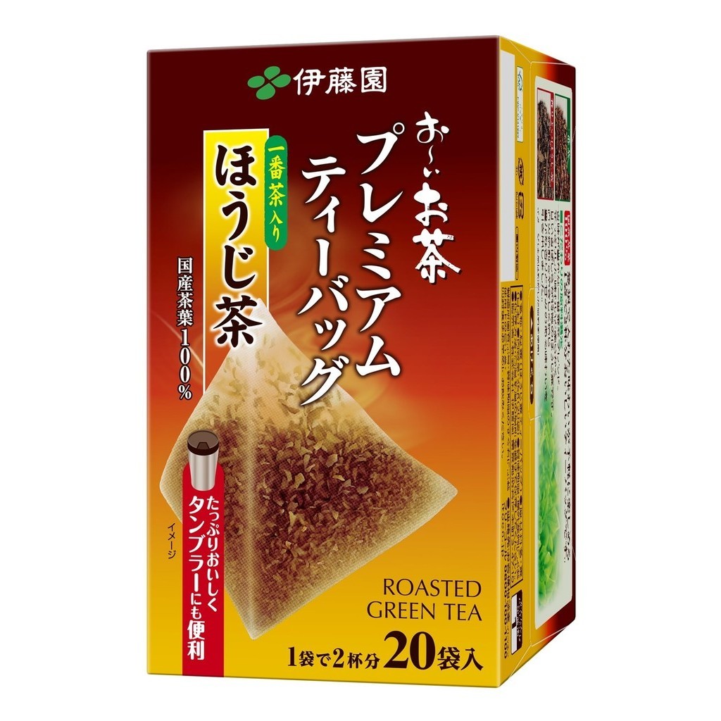 Itoen Oi Ocha Premium Tea Bag Hojicha With Ichibancha 1 8g X 50 Bags