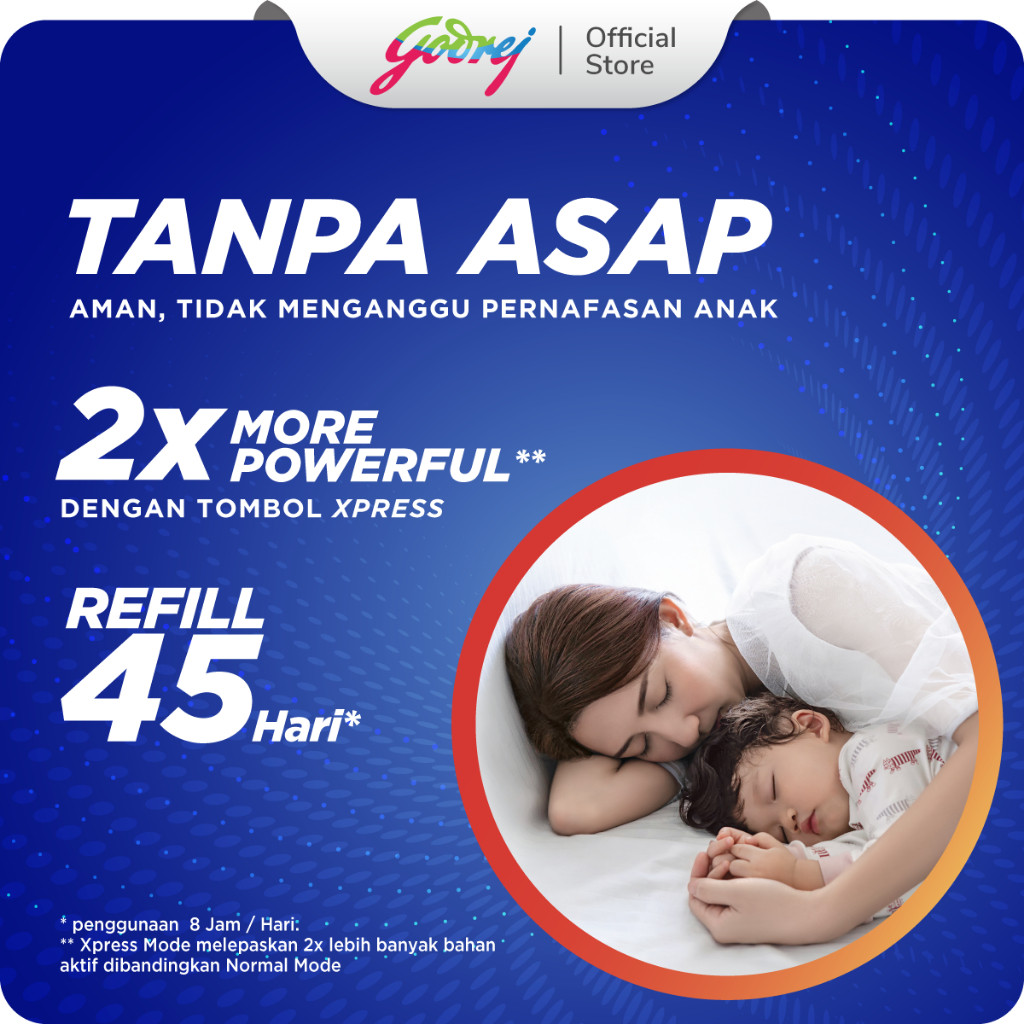 Hit Good Knight Xpress Set + 1 Refill Apple - Obat Nyamuk Elektrik - Bunuh Nyamuk Penyebab Demam Berdarah (DBD) - Gambar 3
