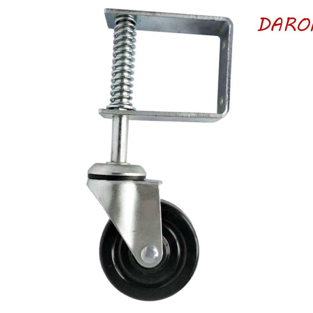 DARON Door Gate Wheel, 4 Inch Heavy-duty Spring Loaded Caster, Multi ...