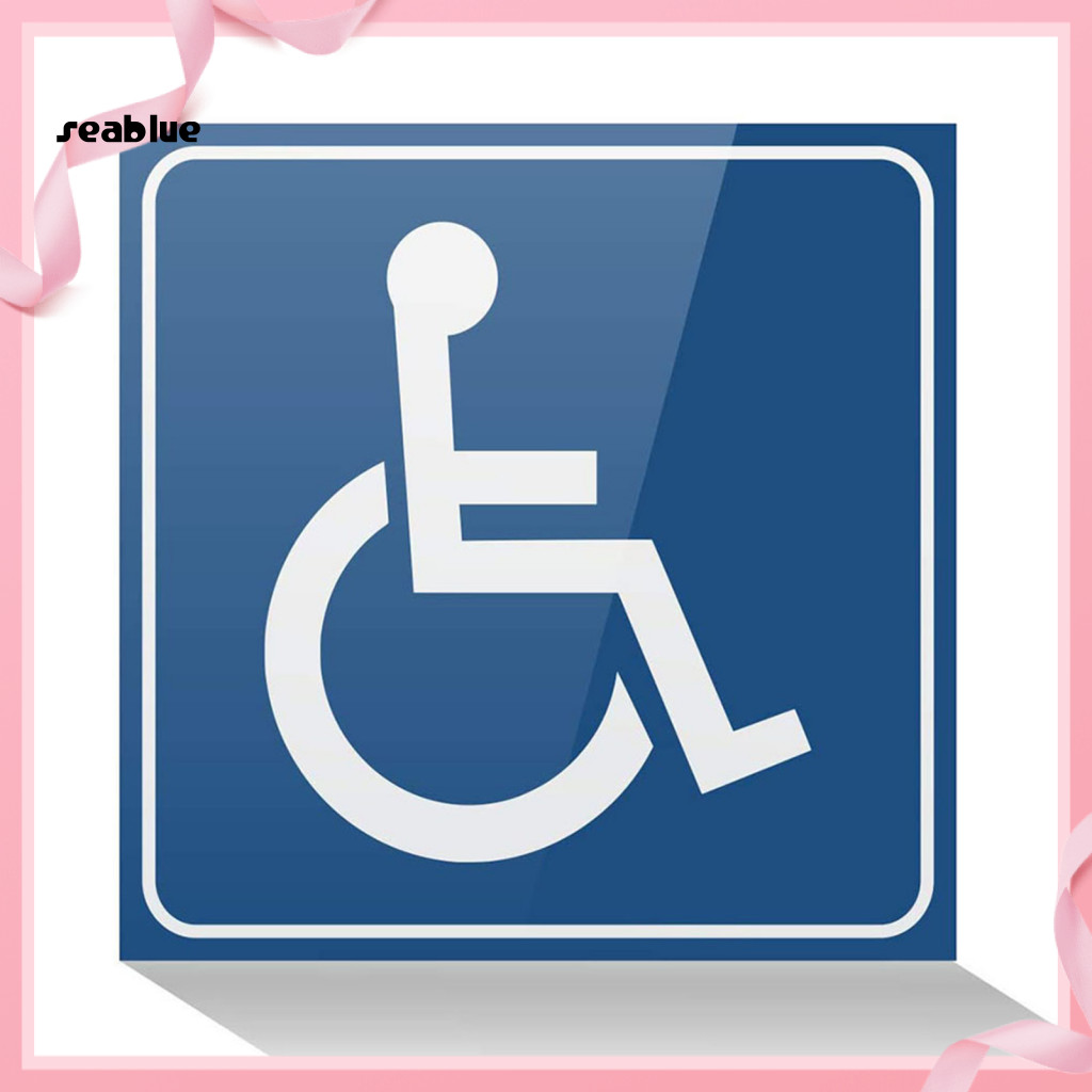 Security Labels for Glass 4 Sheets Waterproof Disability Stickers Clear ...