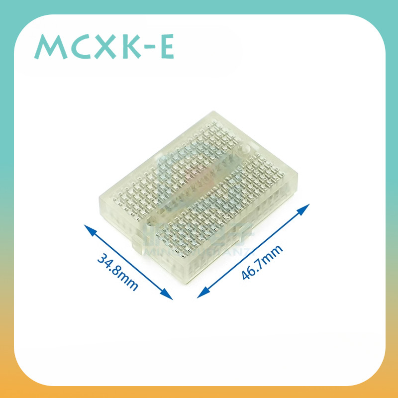 Syb-170 Small Board Transparent Buckle Color Breadboard Mini Color ...