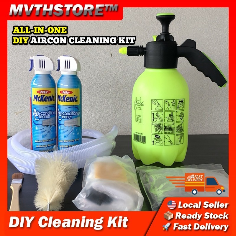 Mr Mckenic® and Earth Home DIY Aircon Cleaner & Cleaning Kit Air ...