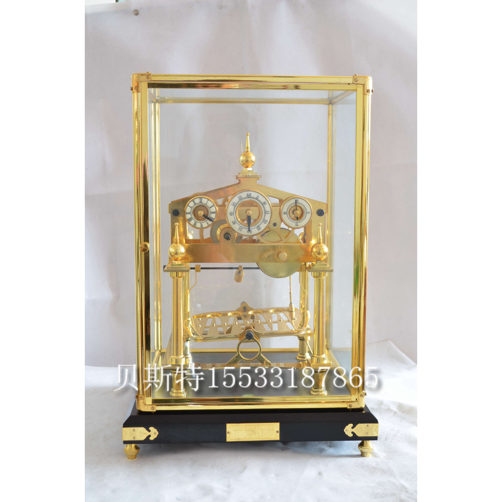 Best Clock Classical Mechanical Pure Copper Ball Clock Rolling Ball ...