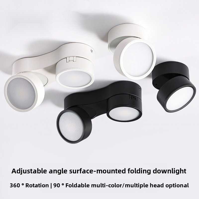 [220V] Ultra-Thin Surface Mounted Downlight cob Ceiling No-Drill ...