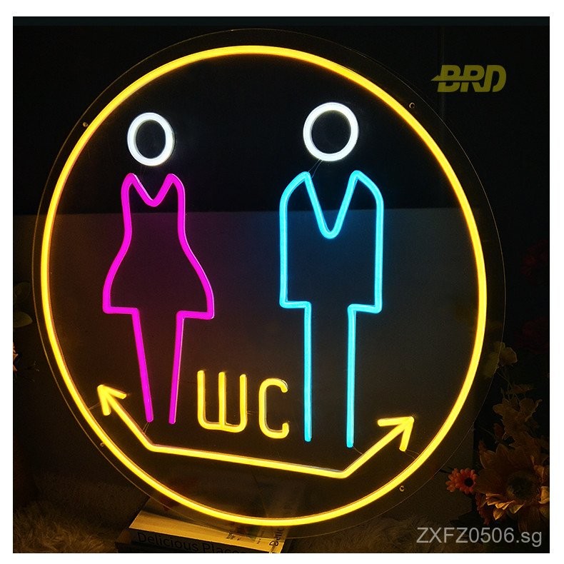 Identification F7NN1led Male and Female Indicator Lights Toilet ...