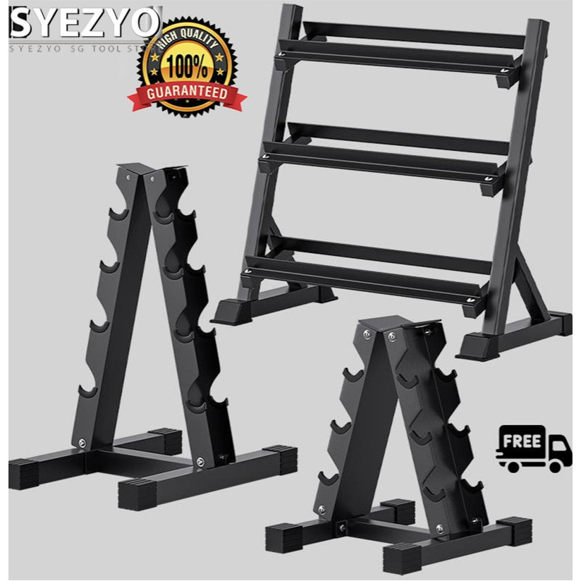 Syezyo Zero Men's Dumbbell Rack A-type 3/4/ Layer Household Support ...