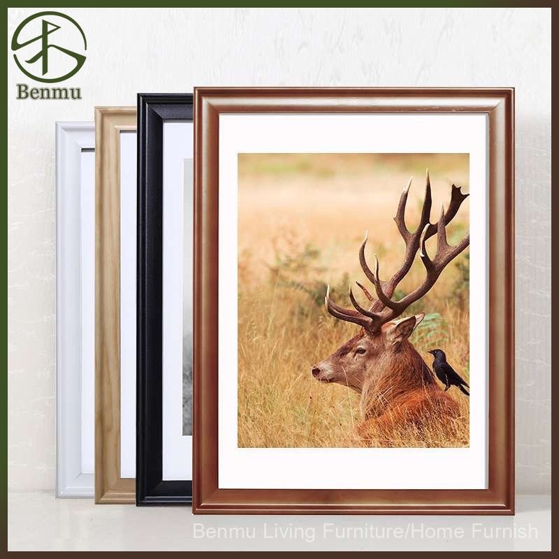 Wall Hanging Picture Frame Solid Wood Log Photo Large Photo Frame ...