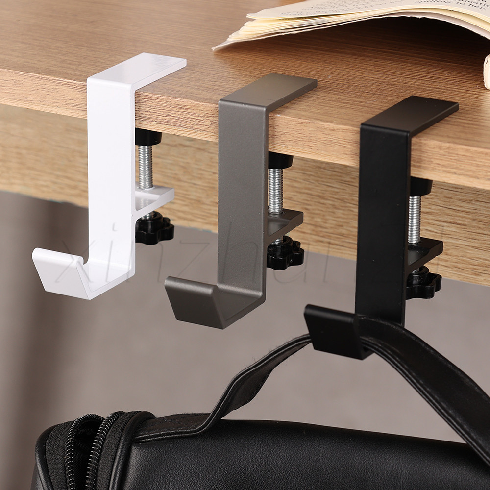 Adjustable Desk Edge Hook - Multi-functional, Portable, Easy To Install ...