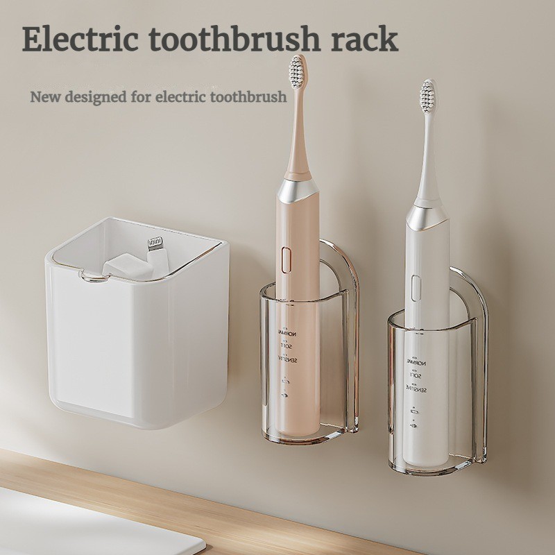 Electric Toothbrush Holder Black Bathroom Organizer Tooth Brush Holder Toothbrush Bathroom Tool ...