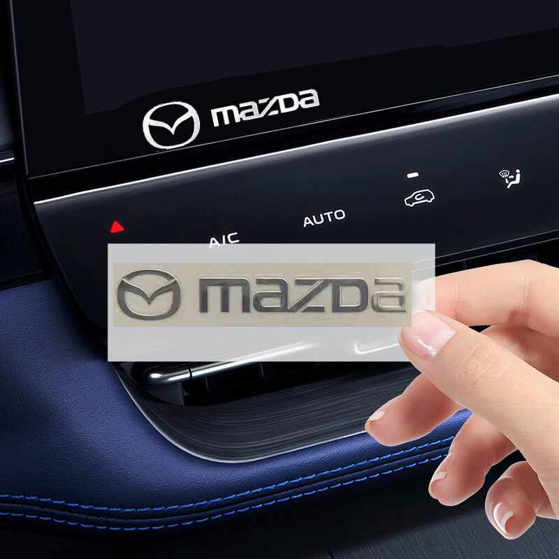 [Ready Stock] 1pcs Car Logo 3D Exterior Metal Sticker Car Interior ...
