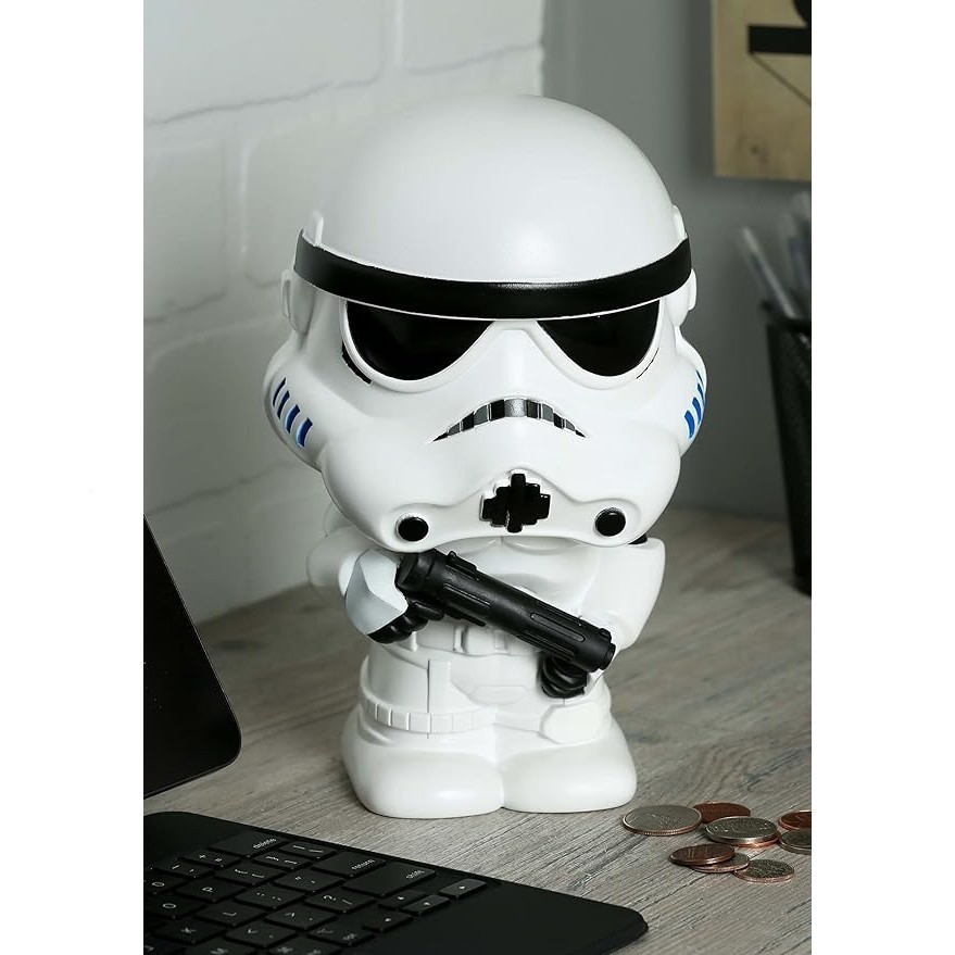Star Wars White Samurai piggy bank Black Samurai Boba Fett Mandalorian ...