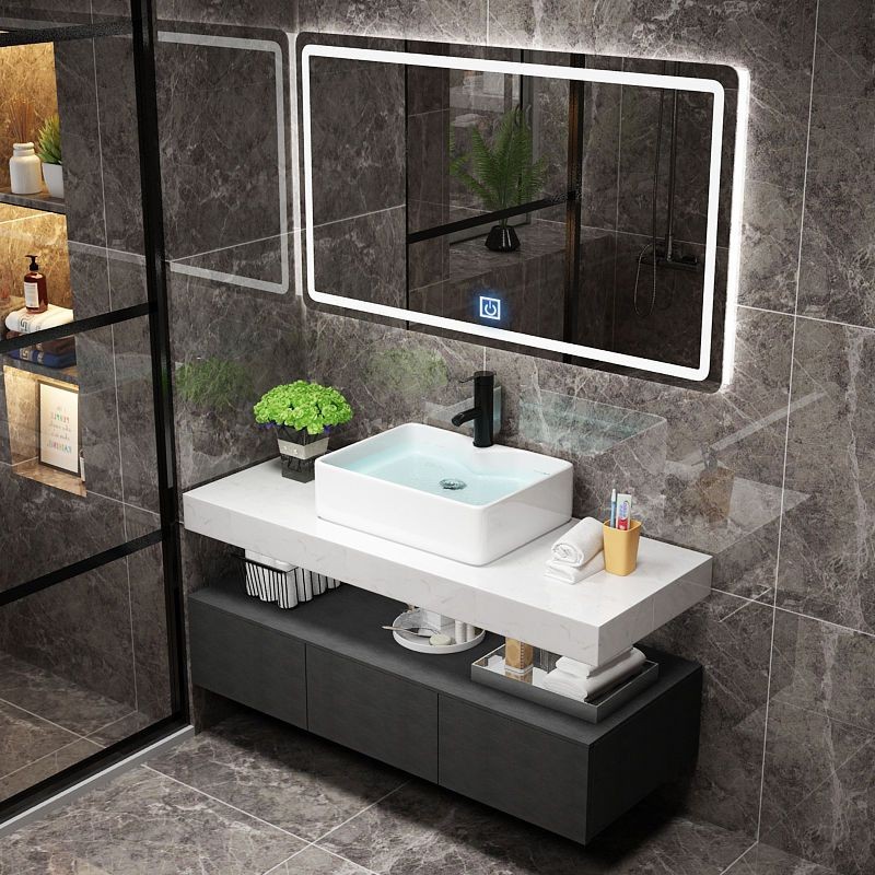 Bathroom Cabinet Marble Bathroom Cabinet Bathroom Cabinet Set Smart ...