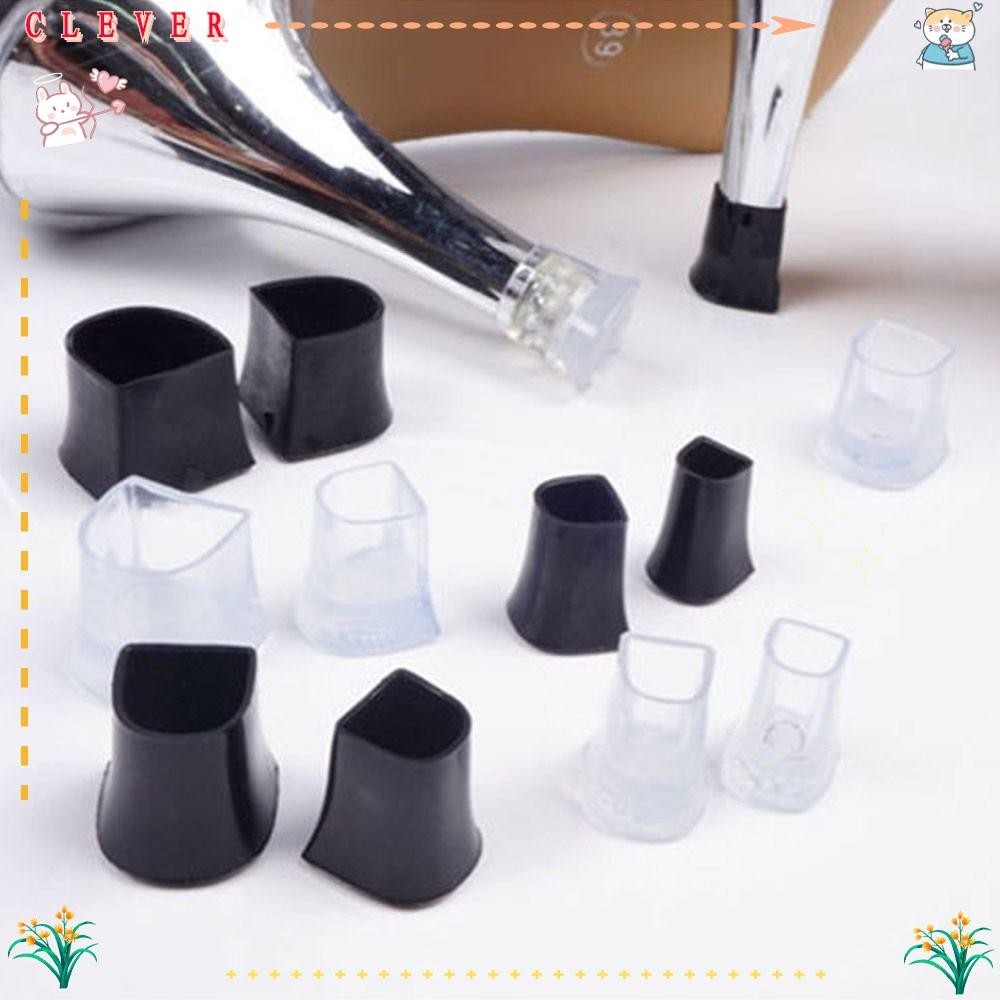 16 Paar High Heel Protectors - Transparente Absatzschoner 4 Größen Für Gras