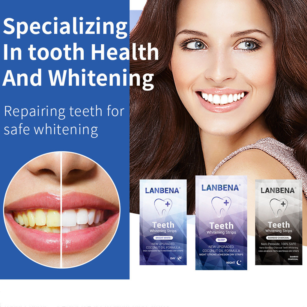 Teeth Whitening Strips FastResult Whitening Strips NonSensitive Day