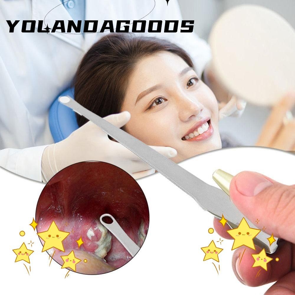 YOLA Tonsil Stone Remove Tool Curved Design Remove Stones Clean Mouth