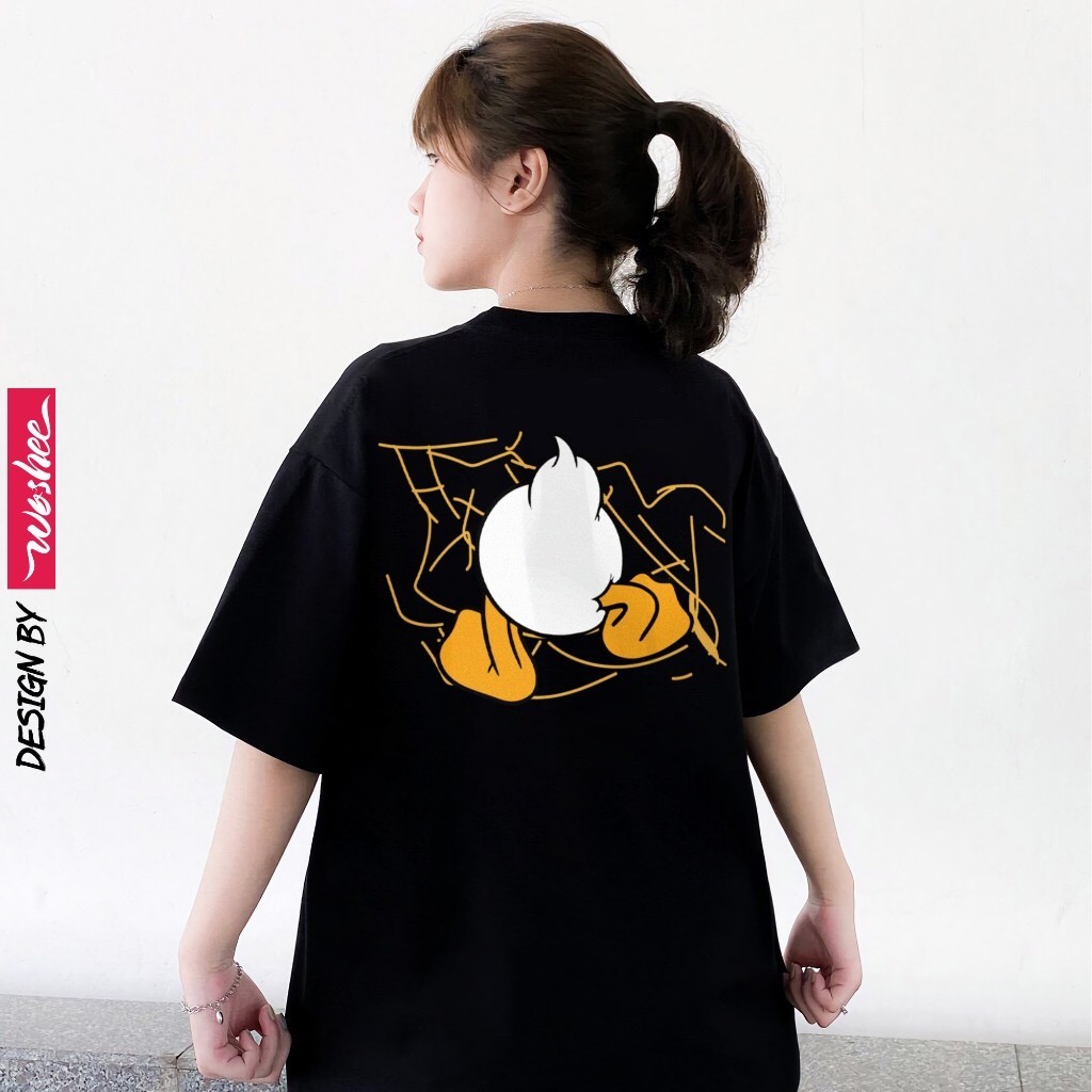 2024 WOSHEE Women's wide-form T-shirt with funny Duck-Shaped Sleeveless ...
