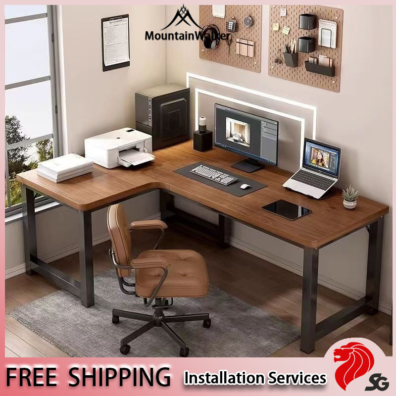 MW Computer Table Corner Desk Office Table Commercial Grade L-Shape ...