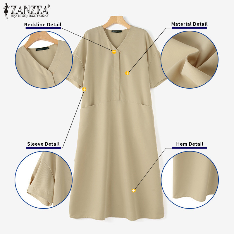 Women's Summer Short Sleeve Slim Bodycon Short Dress Fashion Ladies Solid Casual Party Evening Beach Mini Dress Sundress