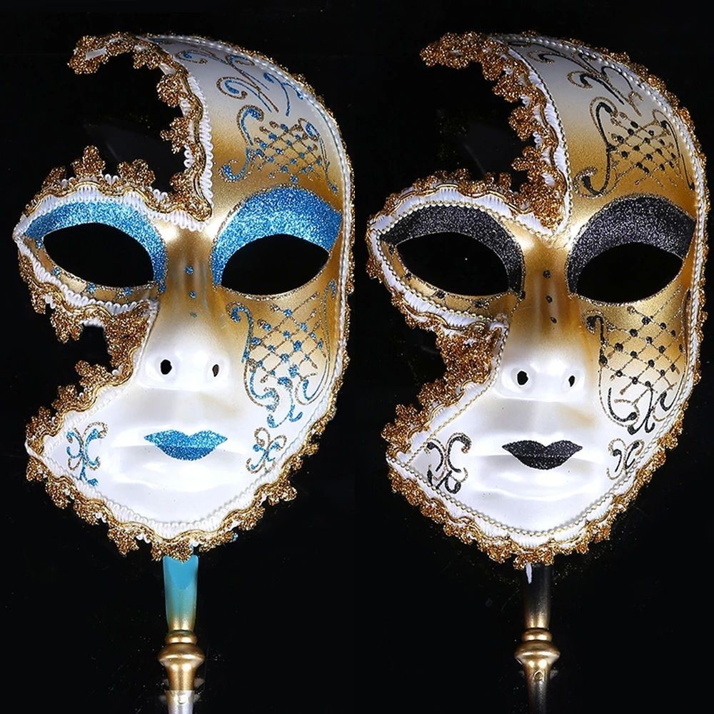 Halloween Mask Exquisite Vintage Venetian Masquerade Party Mask For 