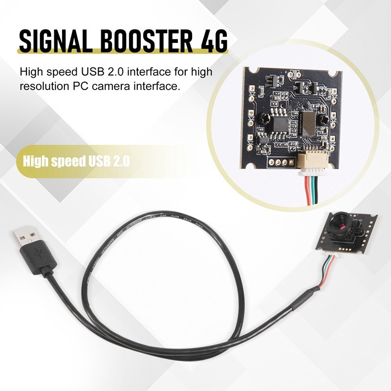 USB Camera Module OV9726 CMOS 1MP 50 Degree Lens USB IP Camera Module ...