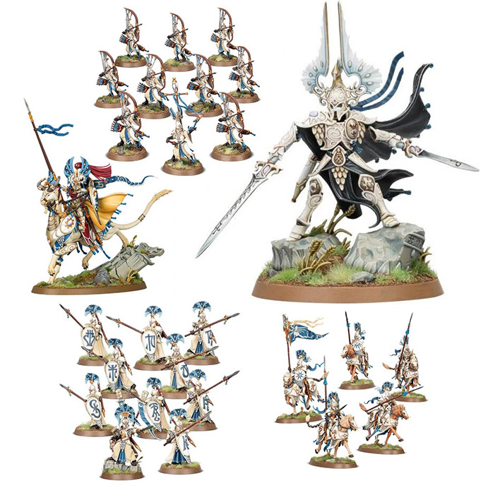 AOS Lumineth Realm High Elves Resin Model (unassembled, unpainted ...