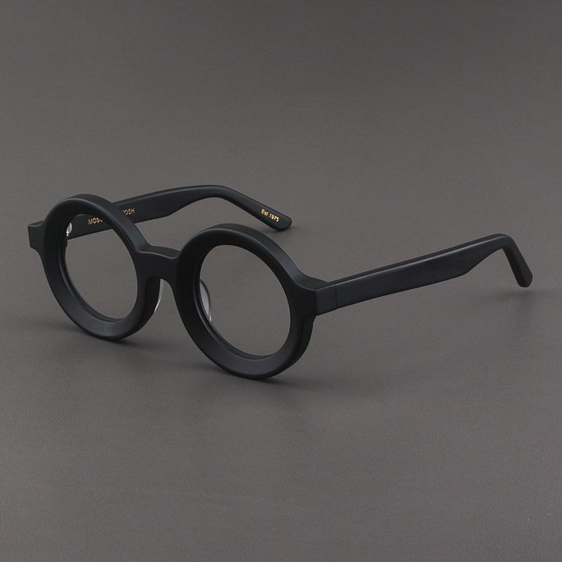 Moscot LEMTOSH Retro Round Glasses Frame Plate Wide-Brimmed Thick Thick ...