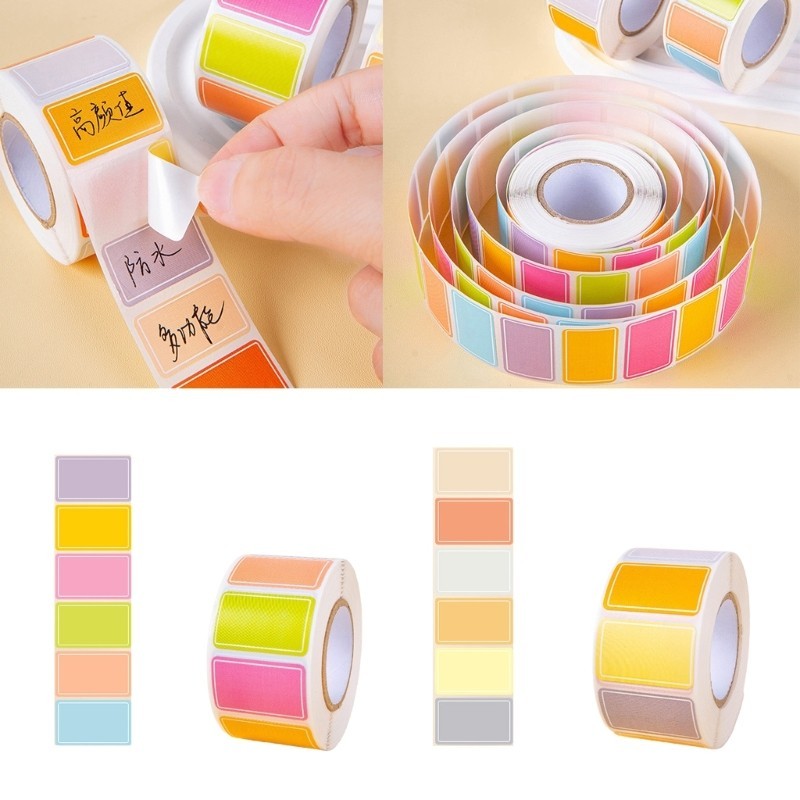 Alilin Writable Label Stickers Labels Waterproof Labels for Condiment ...