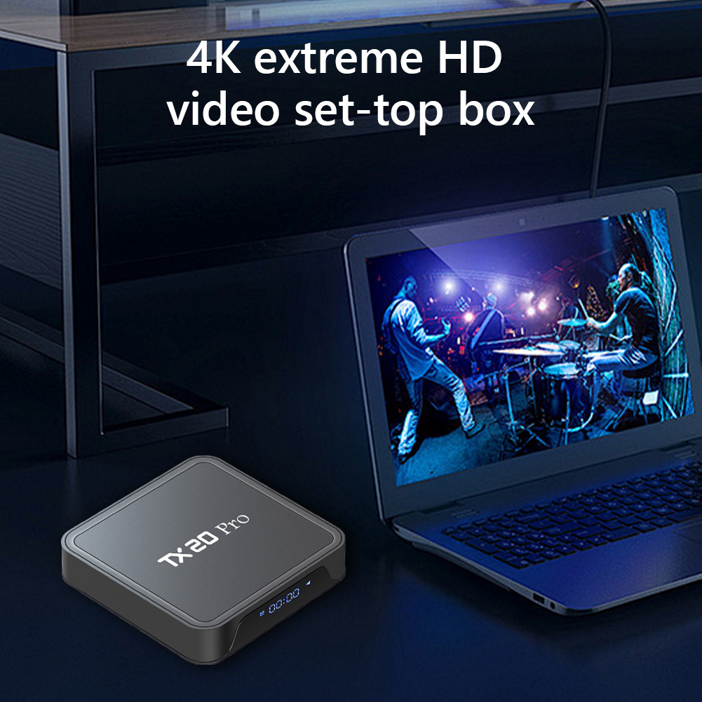 Android 15.0 Smart TV Box 4K HD Media Player Dual WIFI BT Set Top Box ...