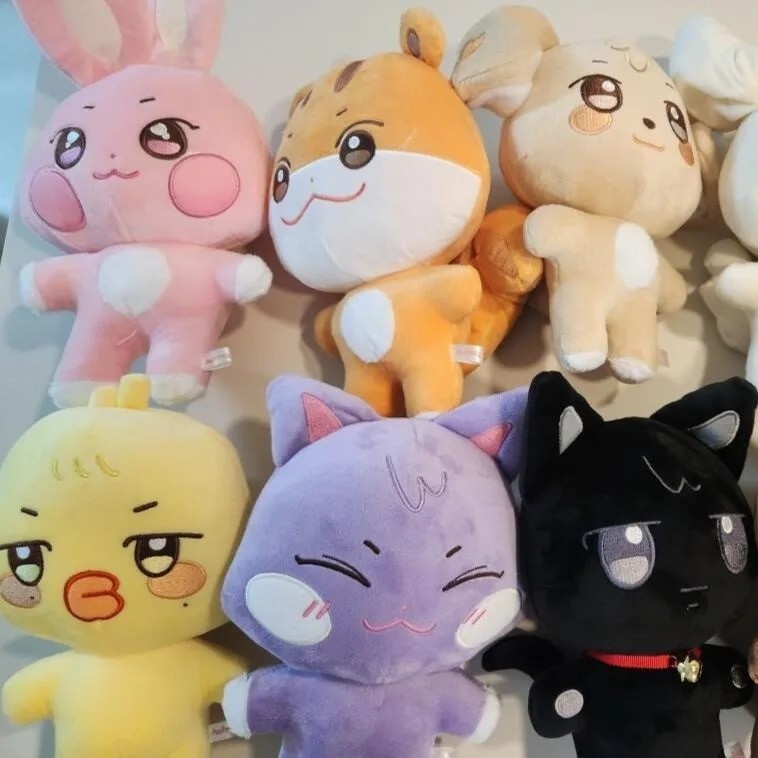 1/8Pcs ATEEZ Aniteez Kawaii Stuffed Animals Plushies Toy Korean