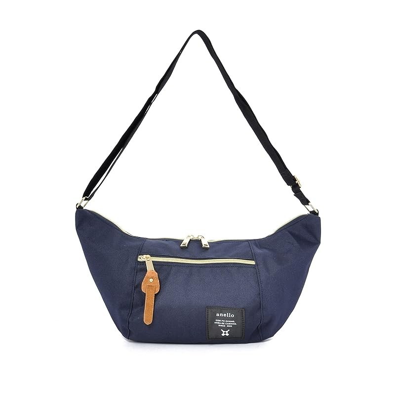 Anello Banana Shoulder Bag A5 CROSS BOTTLE ATB0192Z Navy Shopee Singapore