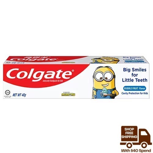 Colgate Kids Minion Toothpaste 40g | Shopee Singapore
