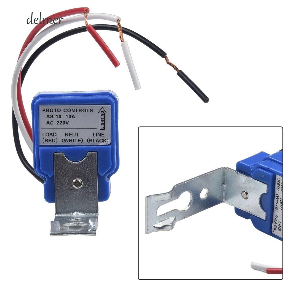 DELMER Automatic Sensor Induction Lamp Auto On Off Light Detection ...