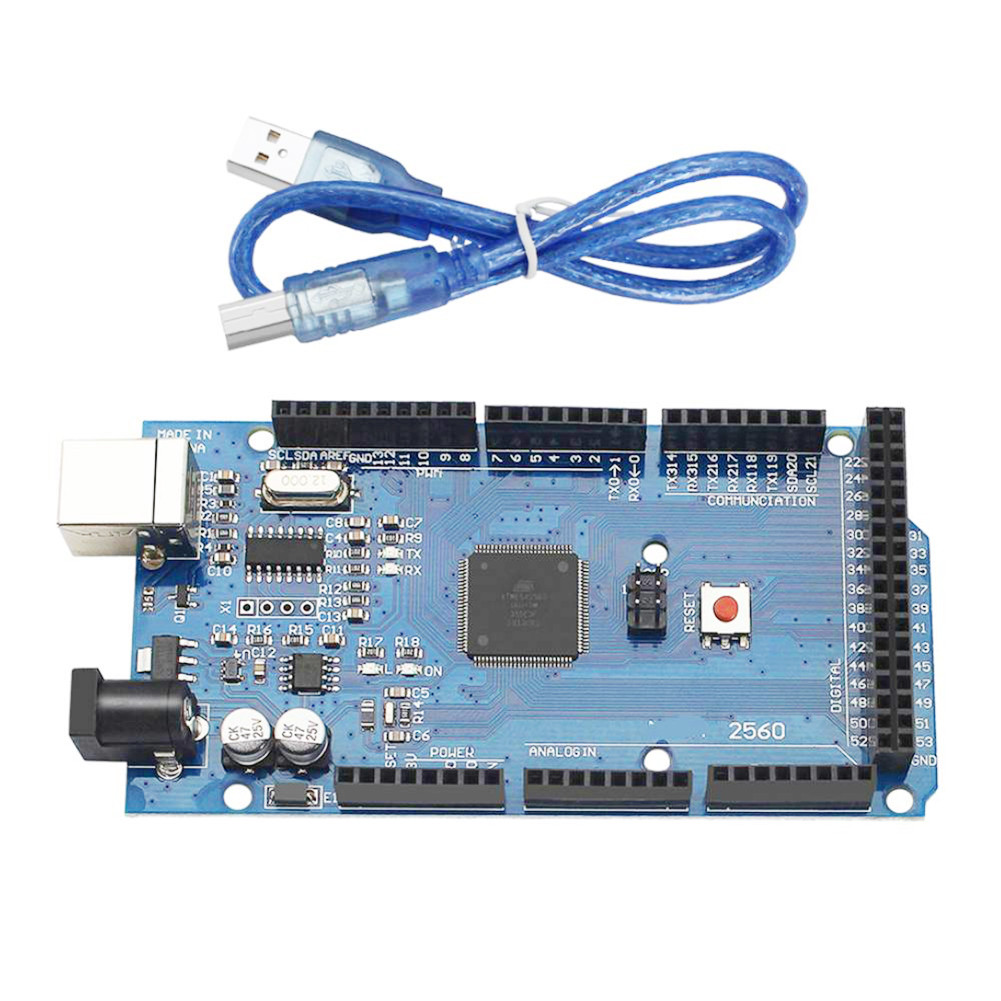 Mega2560 R3 ATmega2560-16AU Microcontroller Development Board CH340G ...