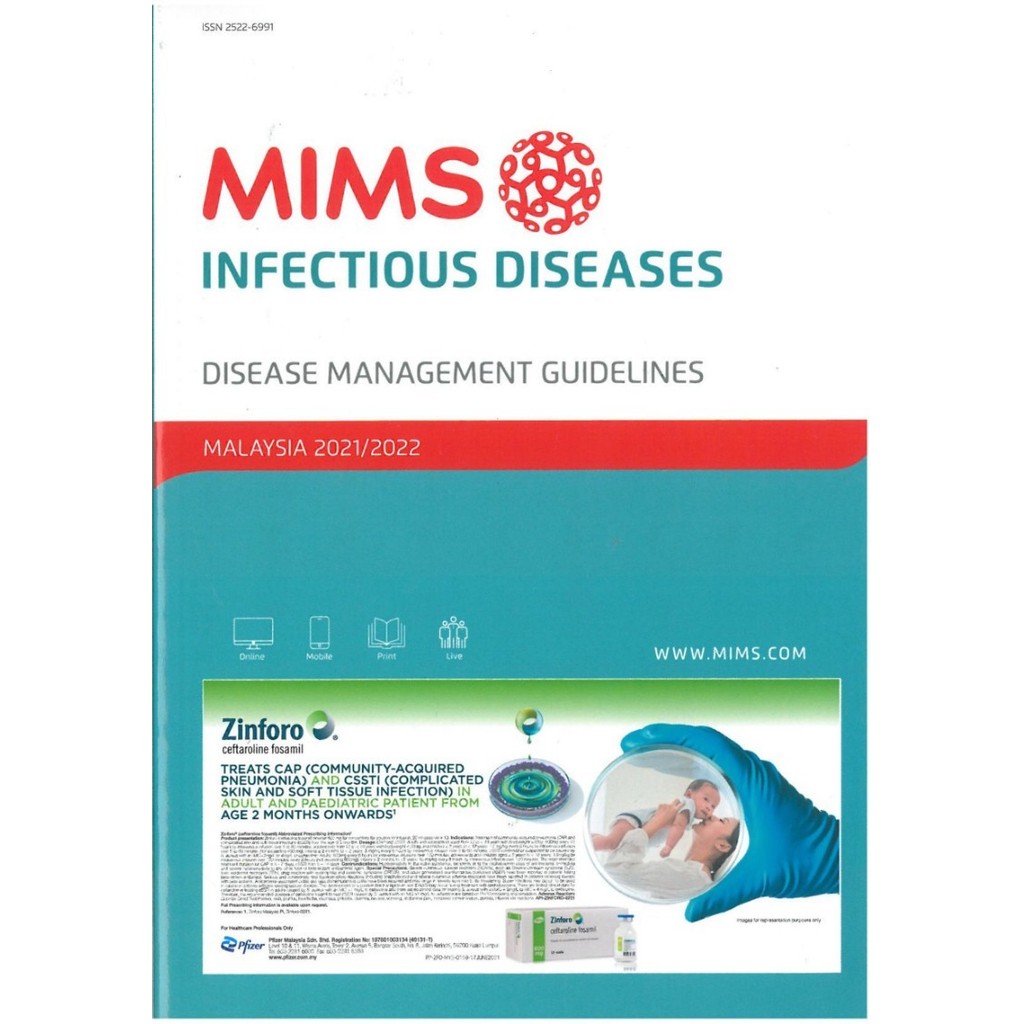 MIMS Infectious Disease Management Guidelines 2021/2022 / | Shopee ...