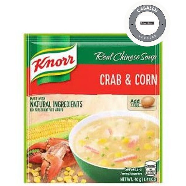 Knorr Crab And Corn Soup Mix 37g | Shopee Singapore