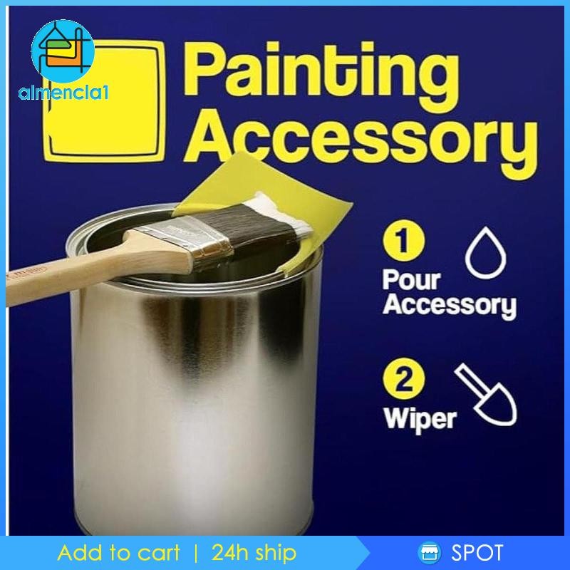 KS3 Paint Pouring Spout, Portable Reusable Plastic All-in-one